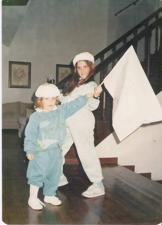 Cecilia Gortari en sus años de infancia en Goya, Corrientes